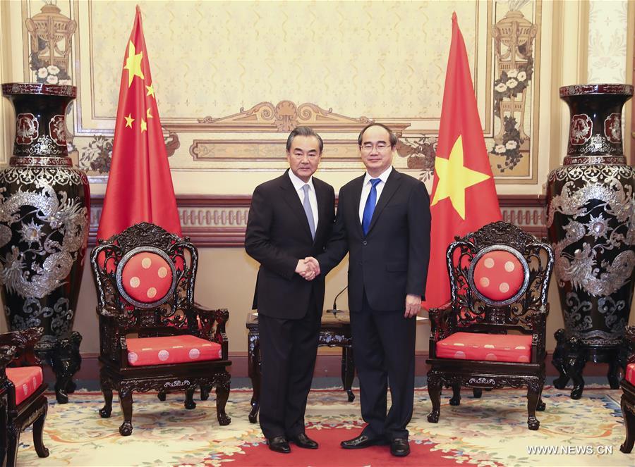 Le conseiller d'état chinois Wang Yi rencontre un haut responsable vietnamien 