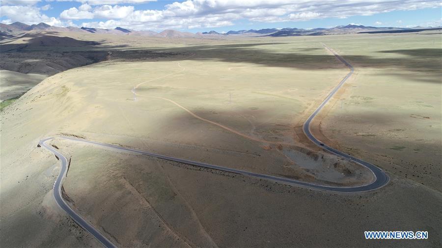 Paysages de la région de Ngari au Tibet