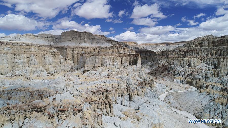 Paysages de la région de Ngari au Tibet