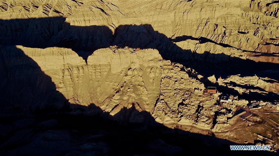 Paysages de la région de Ngari au Tibet