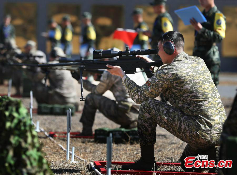 Tenue d'une compétition internationale de tir embusqué à Beijing 