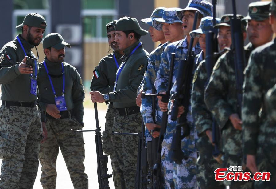 Tenue d'une compétition internationale de tir embusqué à Beijing 