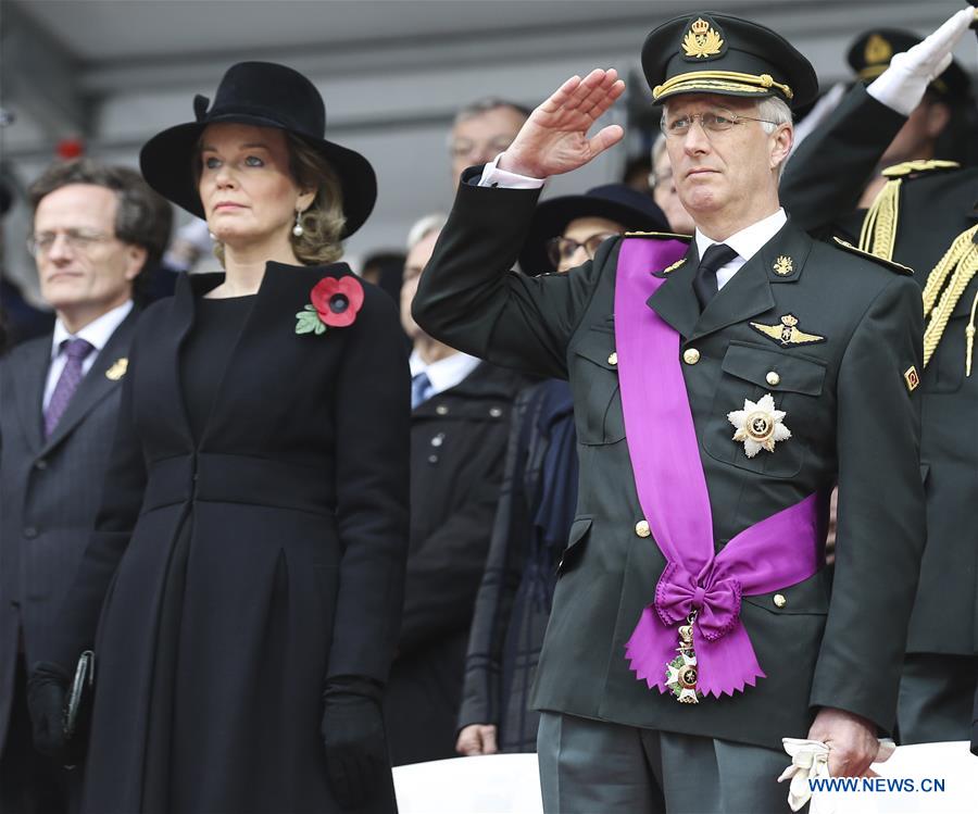 Le roi Philippe de Belgique appelle à la construction d'un monde de paix