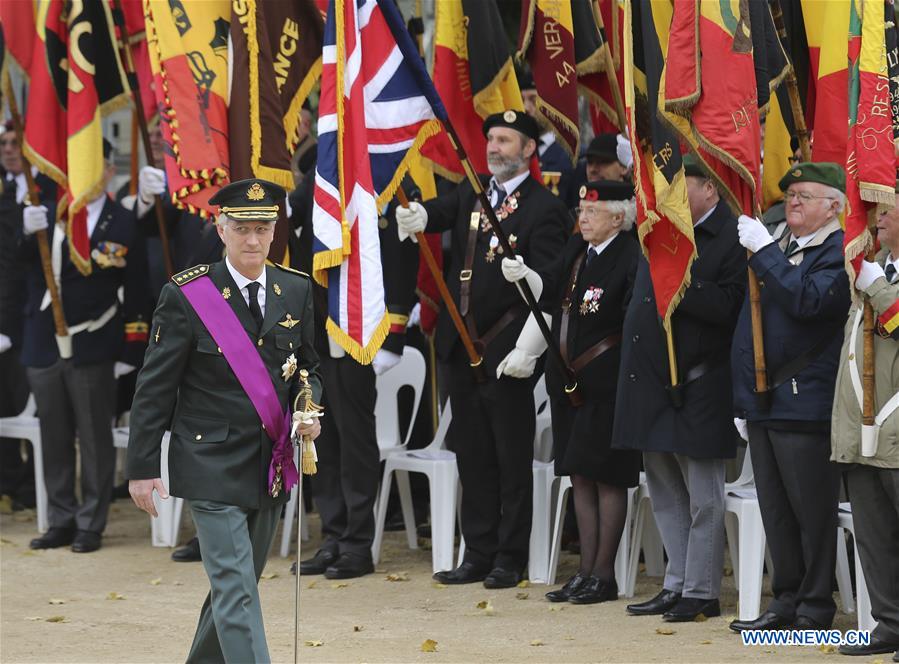 Le roi Philippe de Belgique appelle à la construction d'un monde de paix