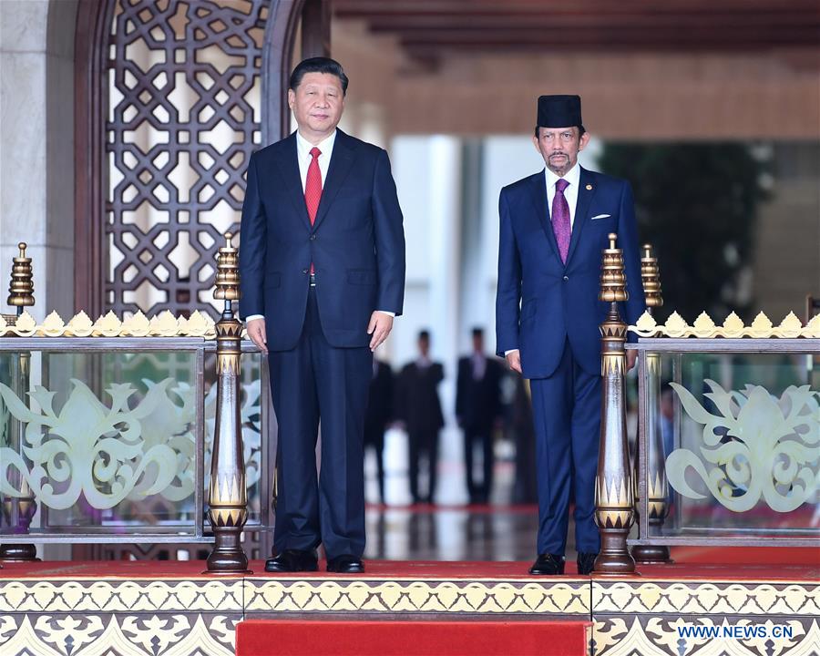 La Chine et Brunei conviennent de hisser leurs relations au niveau de partenariat de coopération stratégique