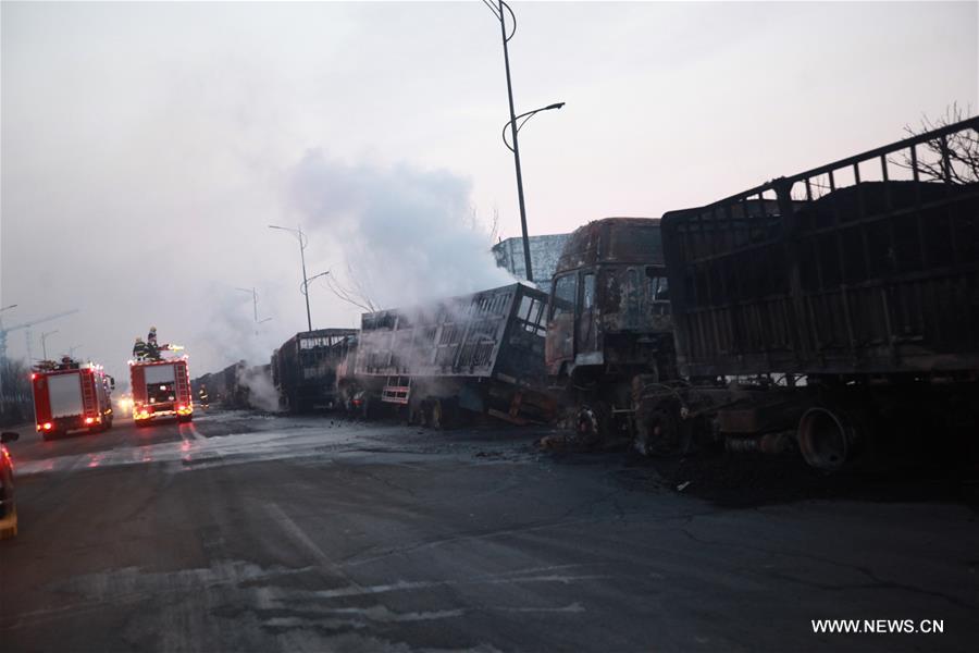 Chine : 22 morts et 22 blessés dans une explosion près d'une usine chimique 