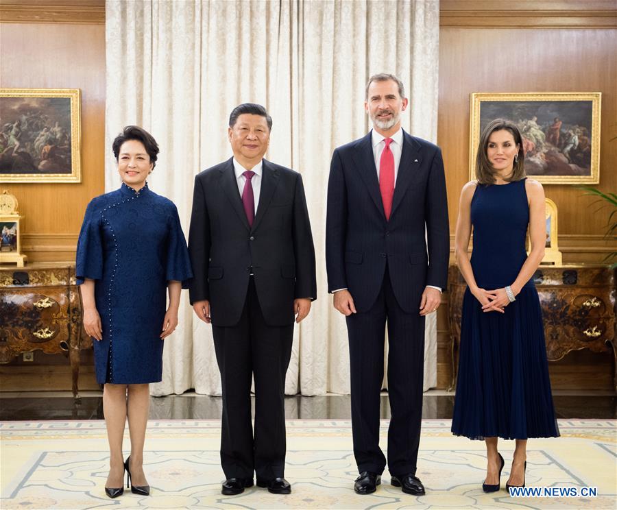 Xi Jinping rencontre le roi d'Espagne Felipe VI pour renforcer l'amitié et la coopération