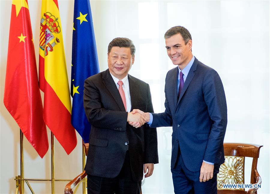 La Chine et l'Espagne conviennent de faire progresser leurs relations à l'occasion de la visite du président Xi