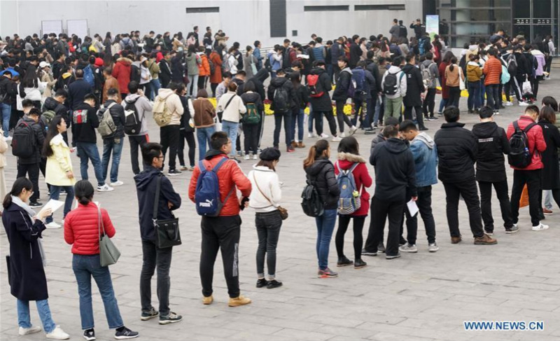 L'examen national de la fonction publique a eu lieu dimanche dans toute la Chine