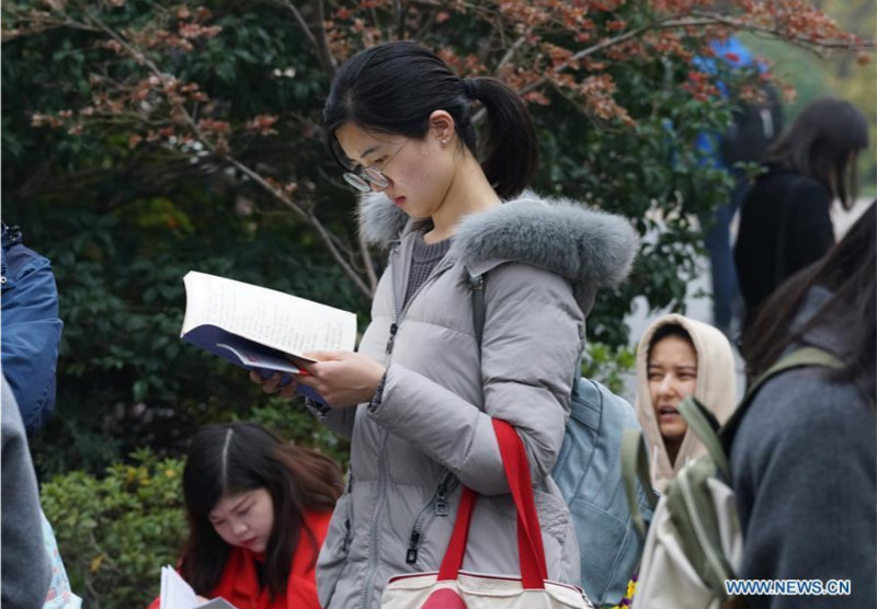 L'examen national de la fonction publique a eu lieu dimanche dans toute la Chine