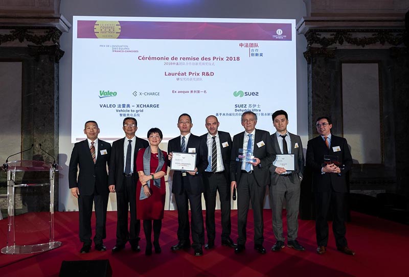 Lauréats 2018 des Prix CFC de l'Innovation des équipes franco-chinoises