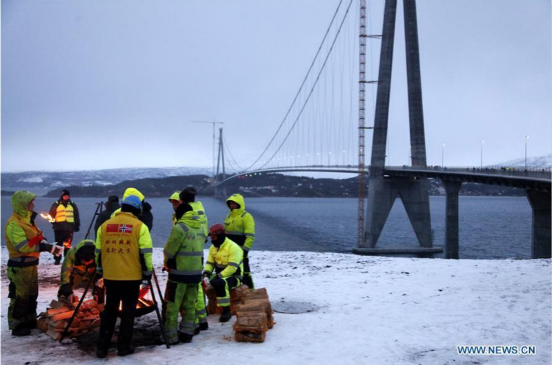 Le 2e plus grand pont de Norvège construit par une entreprise chinoise ouvert au trafic