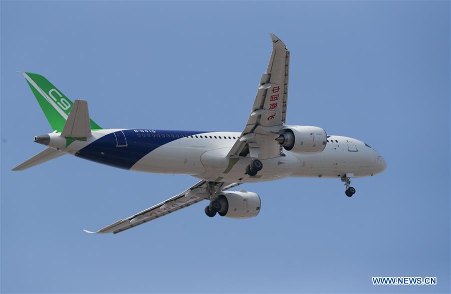 Chine : vol inaugural du 3e prototype de C919