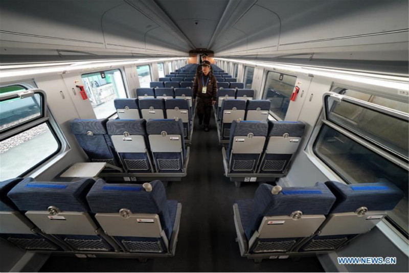 Le nouveau train à grande vitesse chinois Fuxing mis en service avant le Chunyun