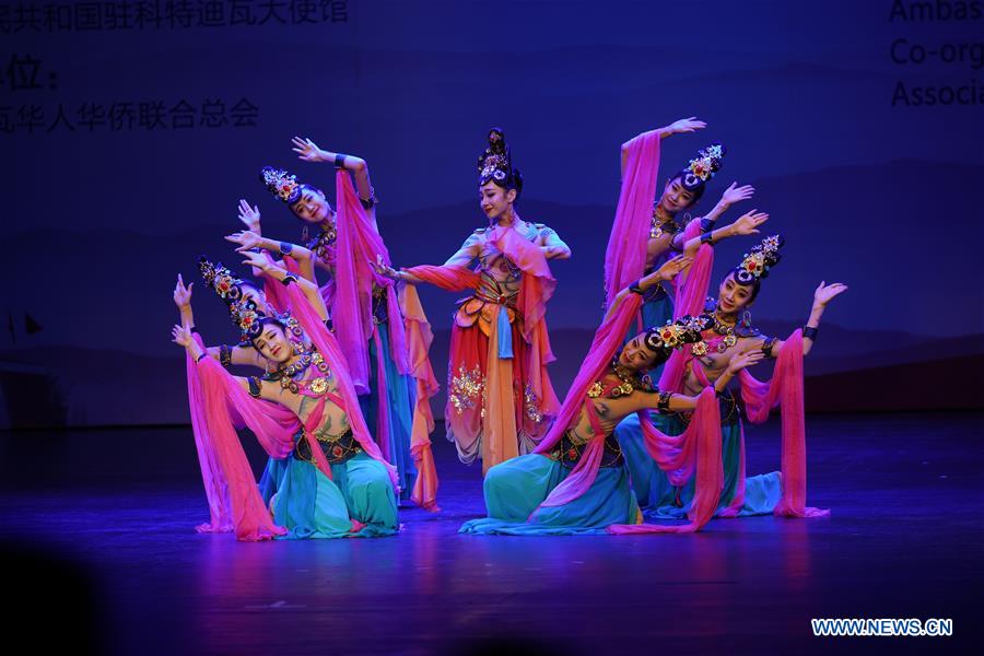 C?te d'Ivoire : une troupe artistique chinoise à Abidjan pour la célébration de la fête du printemps