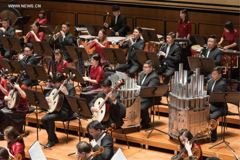 L'Orchestre chinois de Suzhou en représentation à Budapest en Hongrie 