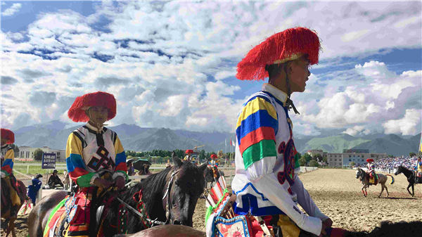 L'évolution du r?le des chevaux, reflet de la modernisation du Tibet