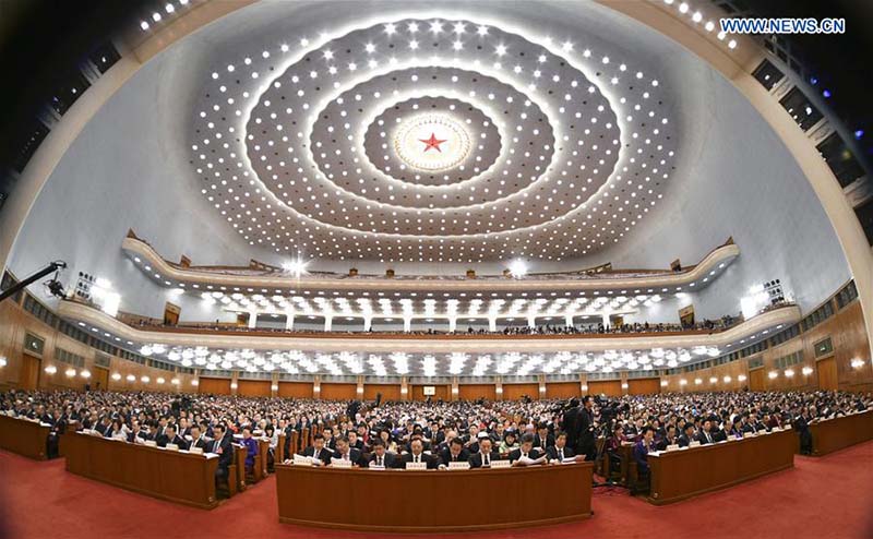 La deuxième conférence plénière de la session annuelle du corps législatif chinois