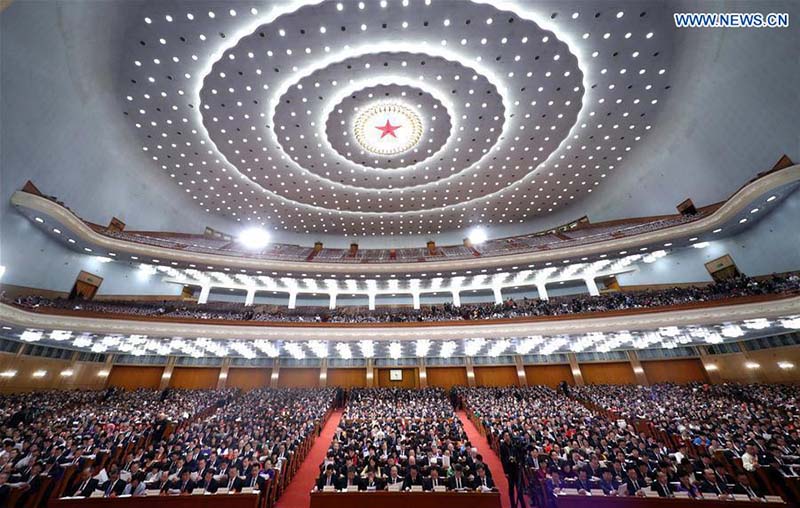 La deuxième conférence plénière de la session annuelle du corps législatif chinois