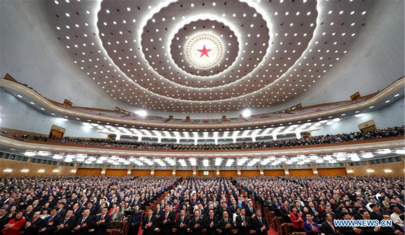 L'organe législatif national chinois tient la réunion de cl?ture de sa session annuelle