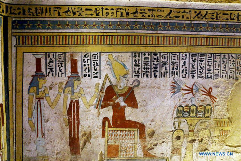 Découverte d'une tombe d'époque ptoléma?que en Haute-égypte