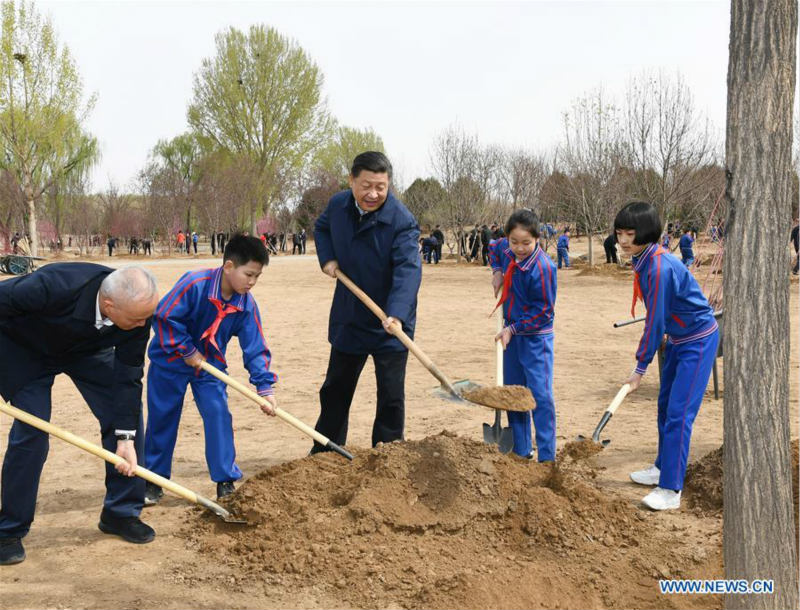 Xi Jinping insiste sur une large participation à la promotion du reboisement