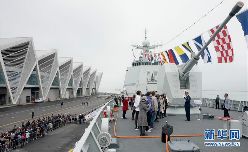 La journée portes ouvertes des marines des différents pays à Qingdao