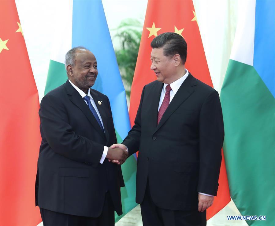 Xi Jinping rencontre le président djiboutien