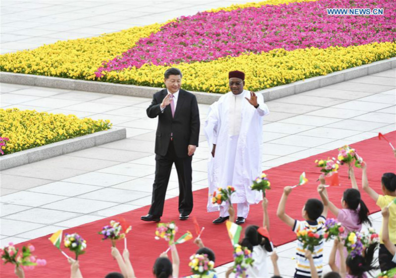 Entretien entre les présidents chinois et nigérien