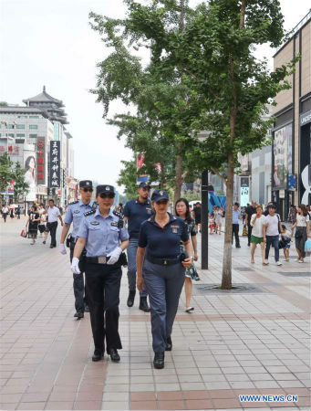 La police italienne entame sa troisième patrouille conjointe en Chine