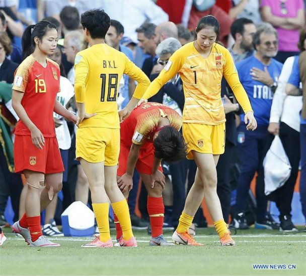 L'Italie arrête la Chine en 8e de finale de la Coupe du monde féminine par 2-0