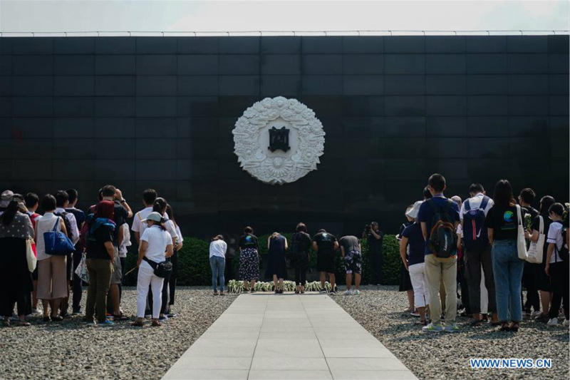 Nanjing organise une assemblée de la paix pour commémorer le 74e anniversaire de la capitulation du Japon dans la Seconde guerre mondiale