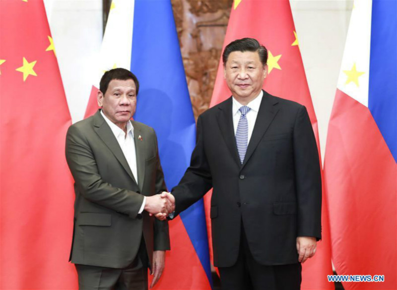 Xi Jinping rencontre le président philippin