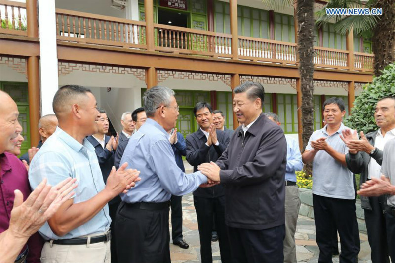 Xi Jinping effectue une tournée d'inspection dans le centre de la Chine