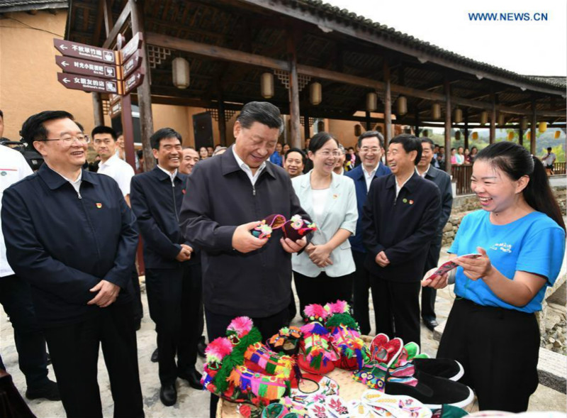 Xi Jinping effectue une tournée d'inspection dans le centre de la Chine