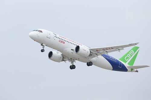 COMAC annonce que la production du C919 commencera cette année