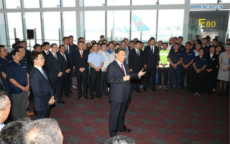 Xi Jinping annonce l'ouverture de l'Aéroport international Daxing de Beijing