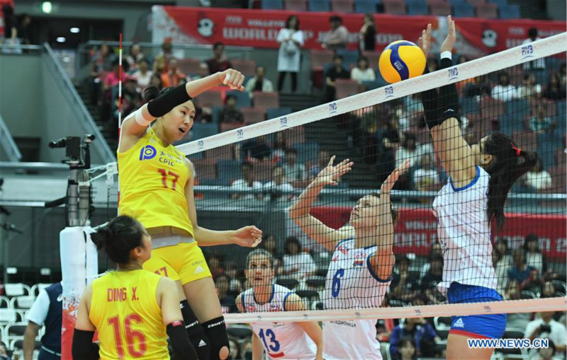 Coupe du monde de volleyball dames : Chine-Serbie