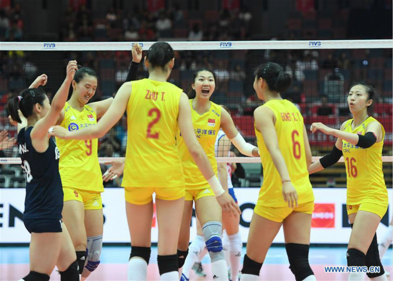 Coupe du monde de volleyball dames : Chine-Serbie