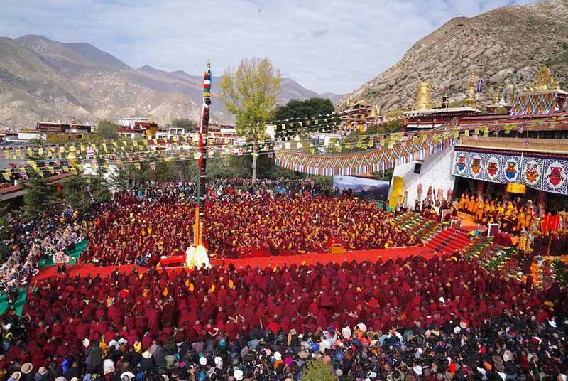 Le Monastère Sera au Tibet fête ses 600 ans