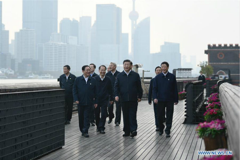 Tournée d'inspection de Xi Jinping à Shanghai