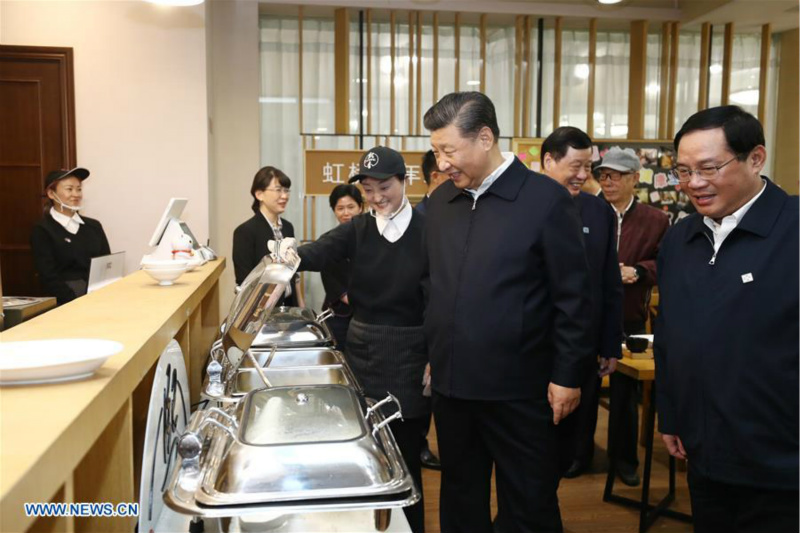 Tournée d'inspection de Xi Jinping à Shanghai