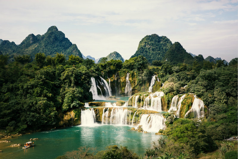 La cascade transnationale sino-vietnamienne sera le modèle de la coopération touristique ? la Ceinture et la Route ?