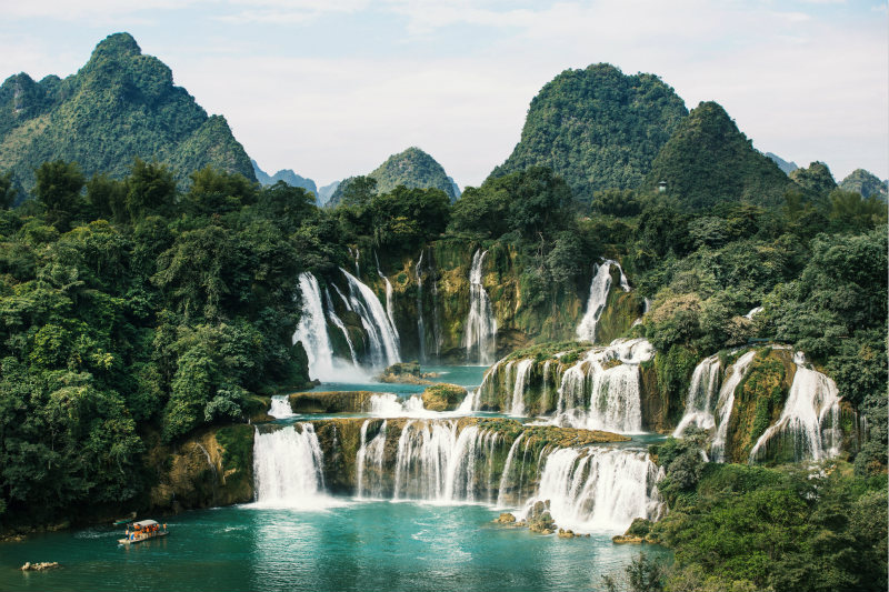 La cascade transnationale sino-vietnamienne sera le modèle de la coopération touristique ? la Ceinture et la Route ?