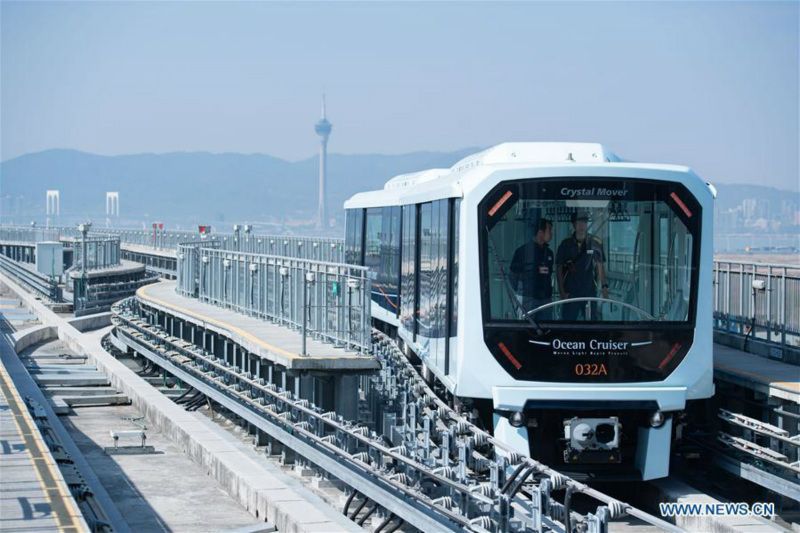 Ouverture au public du métro léger de Macao