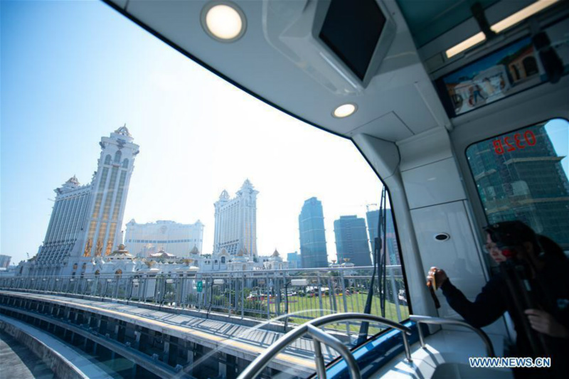 Ouverture au public du métro léger de Macao