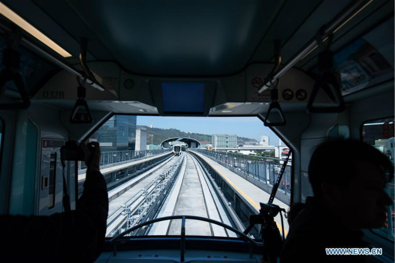 Ouverture au public du métro léger de Macao