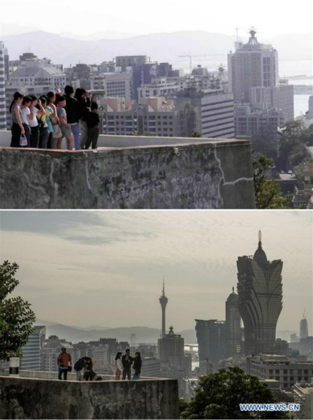 Le passé et le présent de Macao en photos