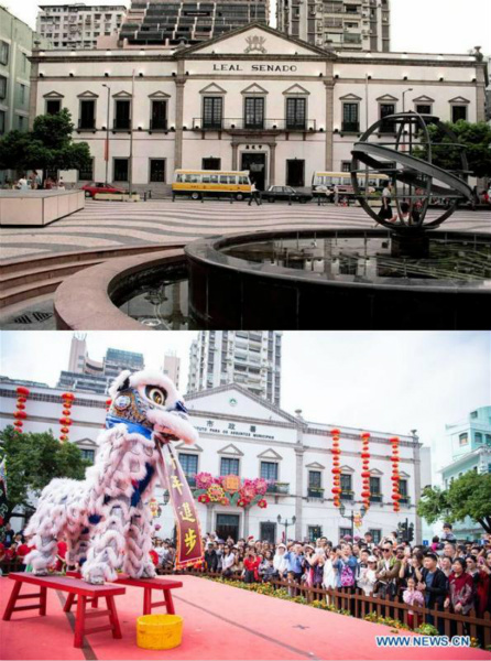 Le passé et le présent de Macao en photos