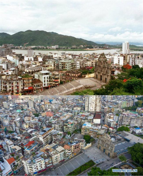 Le passé et le présent de Macao en photos